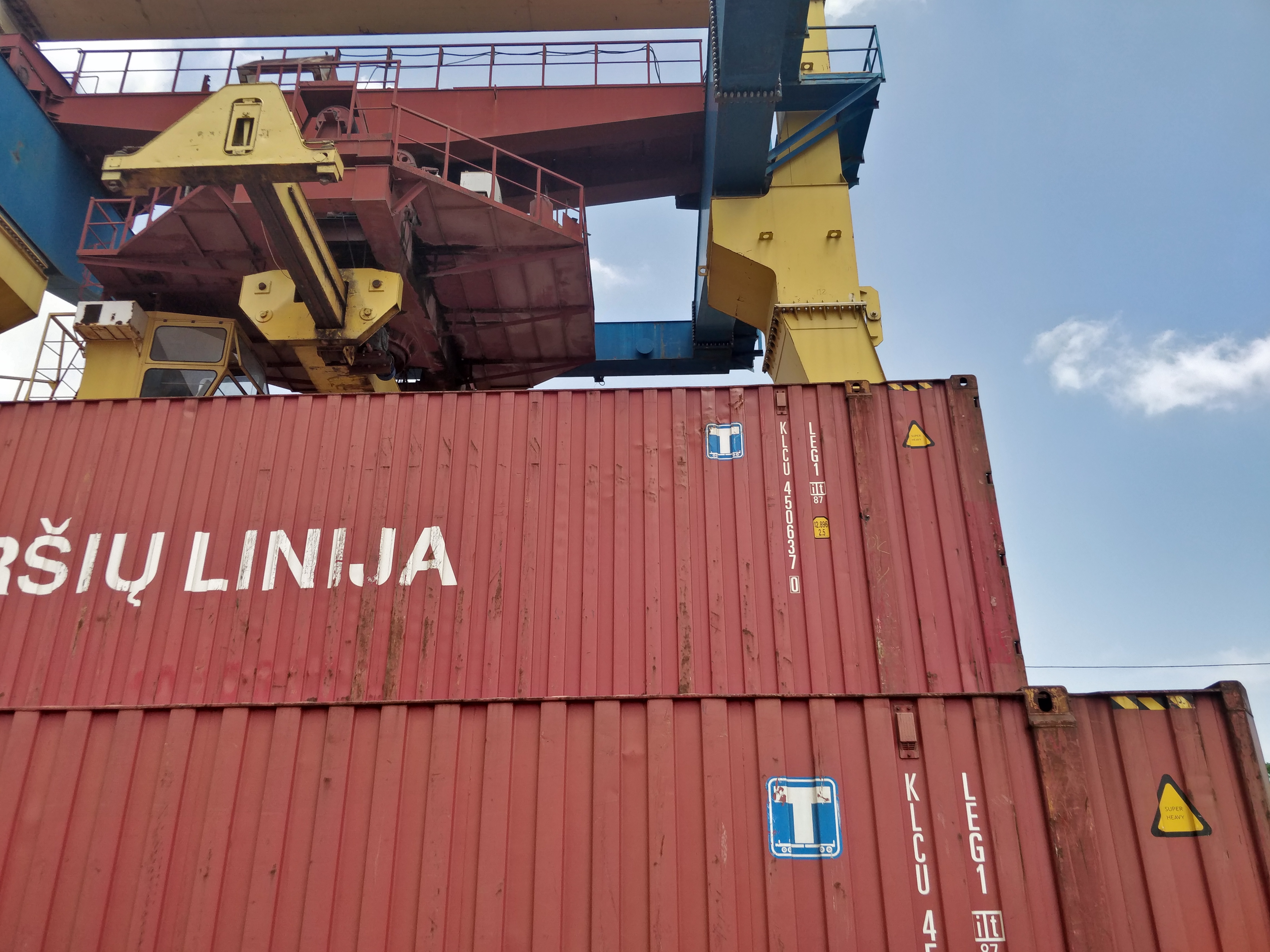 45ft High Cube Pallet Wide Container (45HCPW) (used)