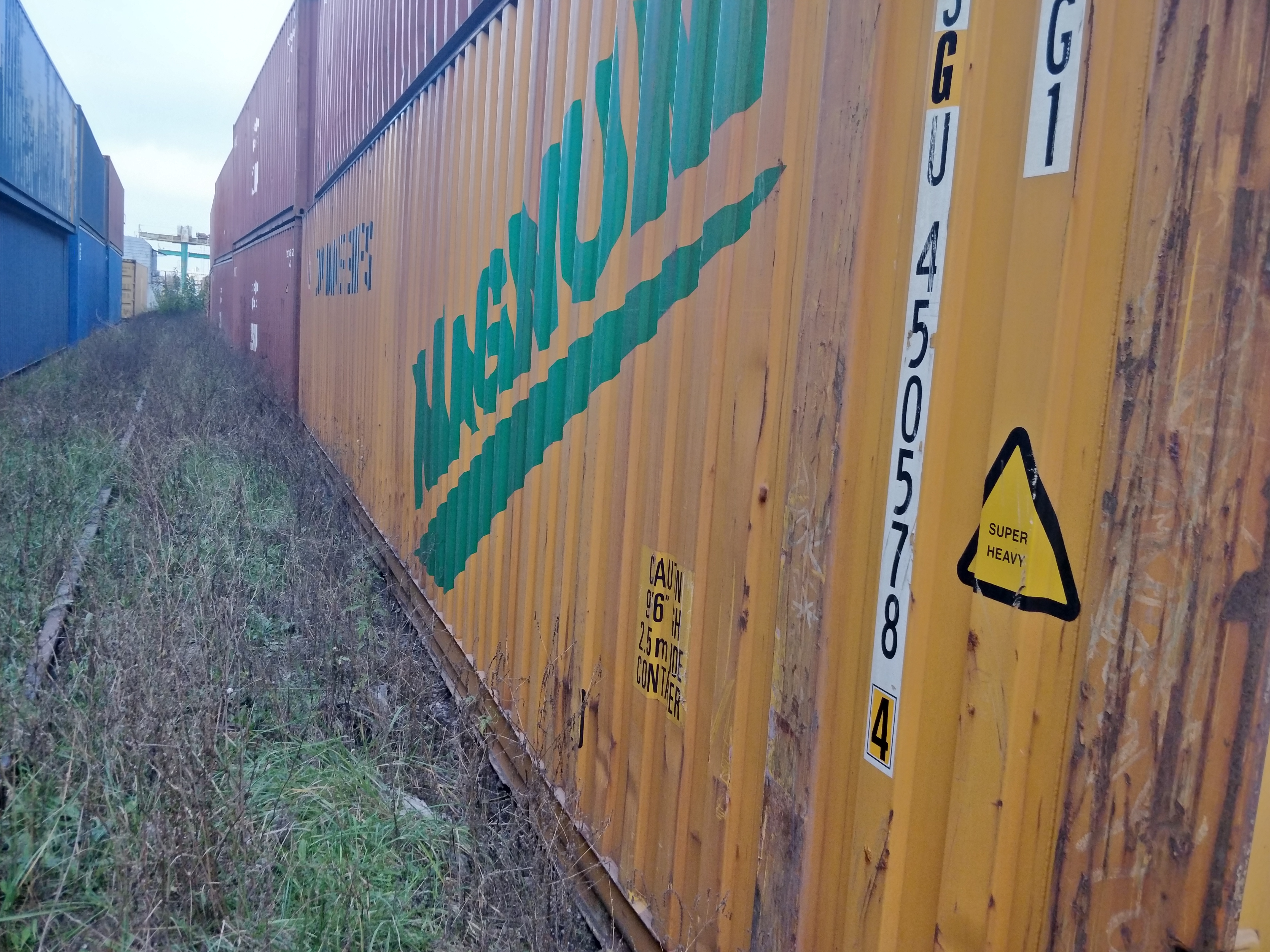 45ft High Cube Pallet Wide Container (45HCPW) (used)