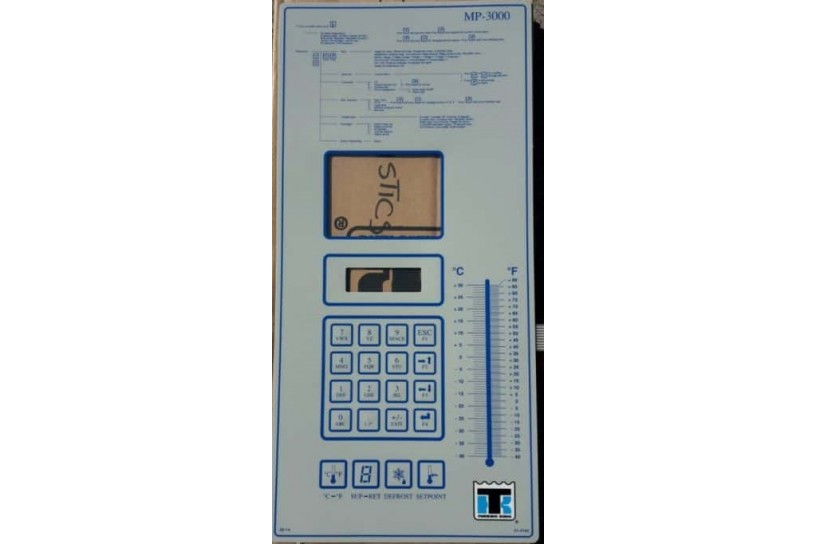 MP3000 control panel