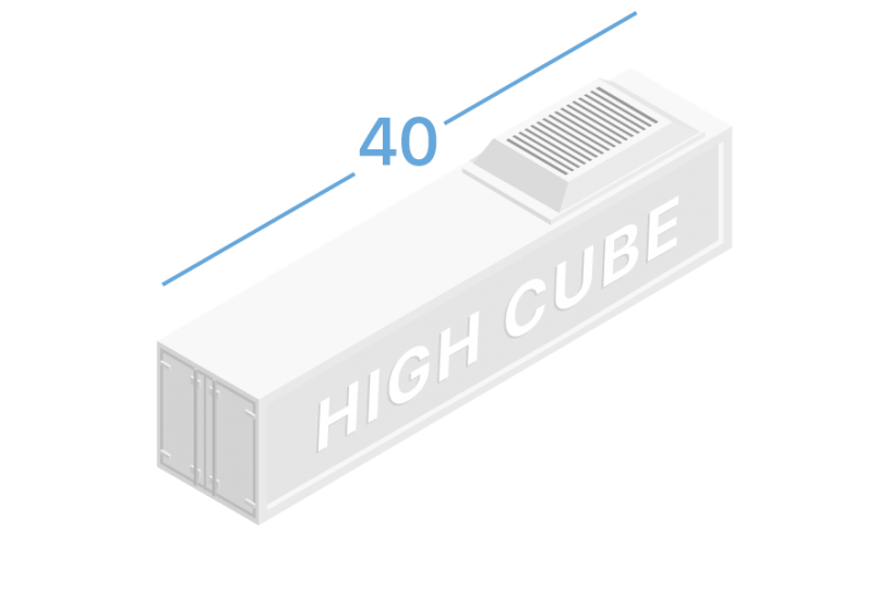 40HR Refrigerated containers 40 feet high cube