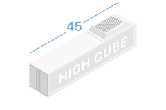 45HR Refrigerated containers 45 feet high cube