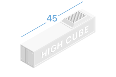 45HR Refrigerated containers 45 feet high cube